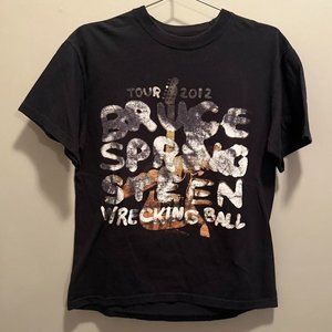 Bruce Springsteen 2012 Wrecking Ball Tour Tee Medium
